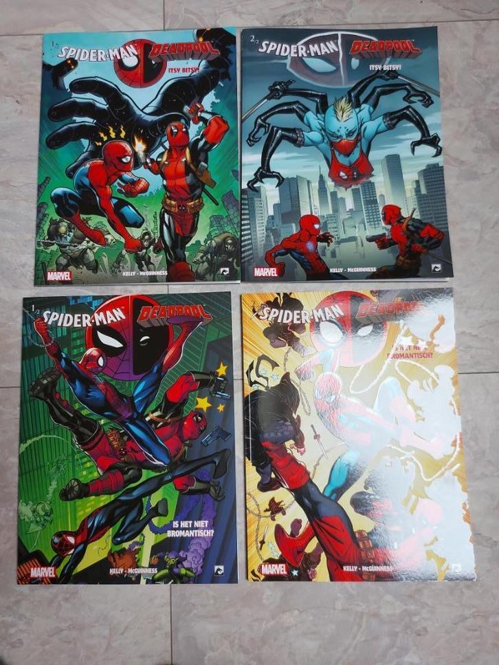 Spiderman vs Deadpool comics, Boeken, Strips | Comics, Zo goed als nieuw, Complete serie of reeks, Ophalen of Verzenden