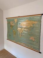 Vintage wereldkaart, Ophalen, Aardrijkskunde