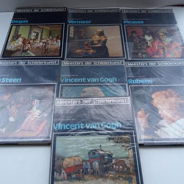 13- delige kunstboekenreeks. Meesters der Schilderkunst.  beschikbaar voor biedingen