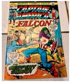 CAPTAIN AMERICA # 163 - 1973 SERPENT SQUAD - 1e Strip Comic, Boeken, Eén comic, Amerika, Ophalen of Verzenden, Zo goed als nieuw