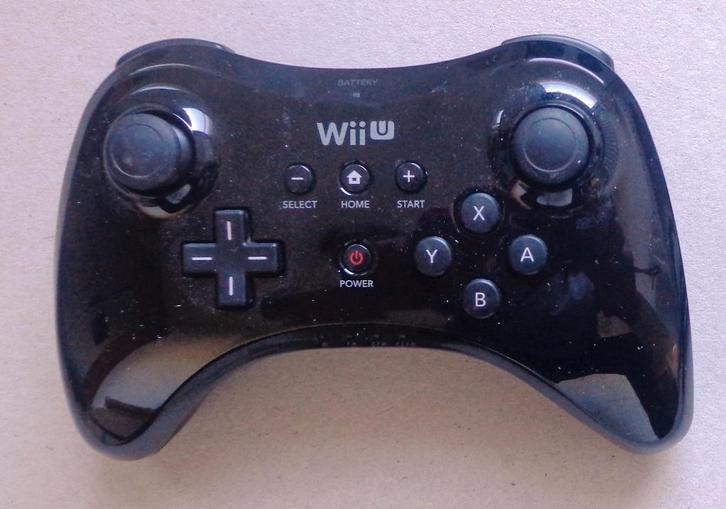 Originele Pro Controller voor de Wii-U, Games en Spelcomputers, Games | Nintendo Wii U, Zo goed als nieuw, Ophalen of Verzenden