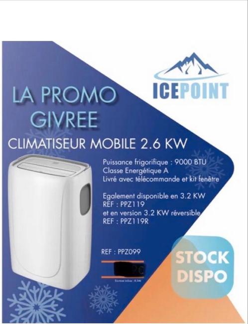 Climatiseur mobile 3200 W, Electroménager, Équipement de traitement de l'air, Comme neuf