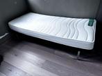 2 identieke éénpersoonsbedden met recente matras GRATIS, Ophalen, Gebruikt, 90 cm, Eenpersoons