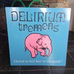 DELIRIUM-reclame, Ophalen of Verzenden, Gebruikt, Reclamebord, Plaat of Schild, Overige merken