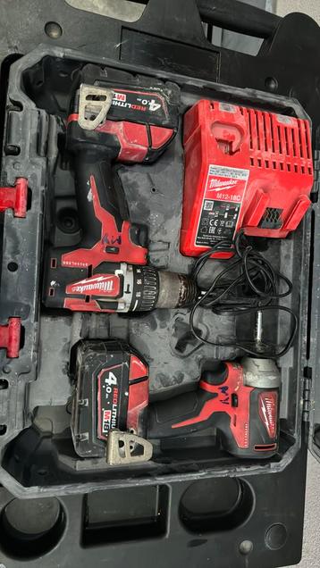 Milwaukee boor en schroefmachine, Enlèvement, Comme neuf