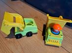 Vintage fisher price voertuigen, Ophalen, Gebruikt