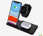 Compacte wireless 4 in 1 oplader, Comme neuf, Apple iPhone, Enlèvement