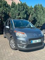 Citroen c3 picasso 1.6 hdi 2010 airco trekhaak parkeerhulp, Auto's, Voorwielaandrijving, Parkeersensor, Stof, Zwart