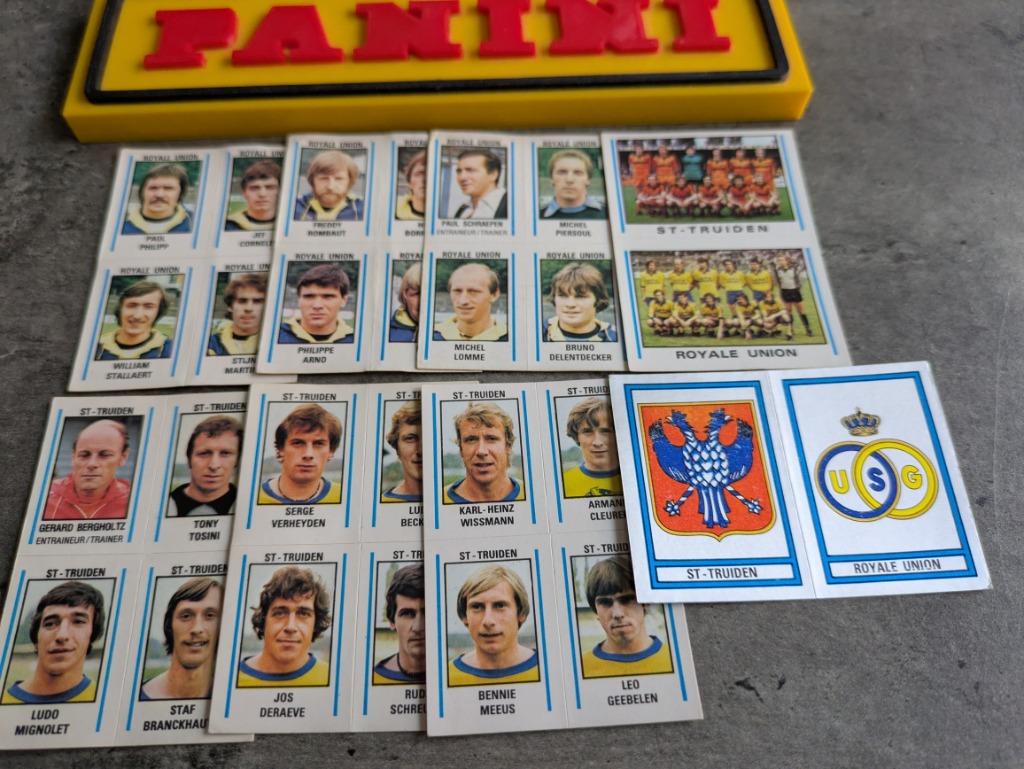 FOOTBALL 80 PANINI UNION ET ST TROND 8X  1980, Envoi