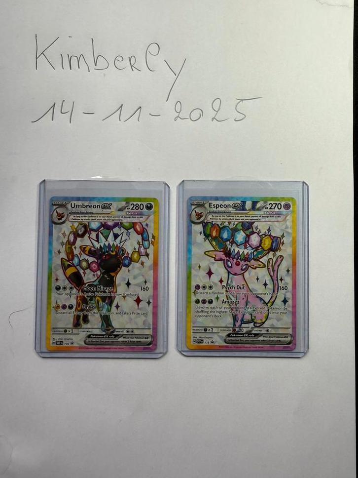 Pokémon Prismatic Evolution promo setje Engels!, Hobby en Vrije tijd, Verzamelkaartspellen | Pokémon, Nieuw, Ophalen of Verzenden