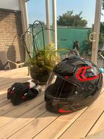 Professionele motorhelm en handschoenen, Ophalen, Zo goed als nieuw