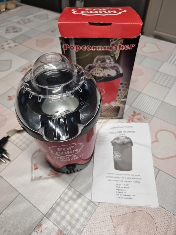 In perfecte staat Popcornmaker enkel de doos is een klein be, Elektronische apparatuur, Juicers, Zo goed als nieuw, Elektrisch