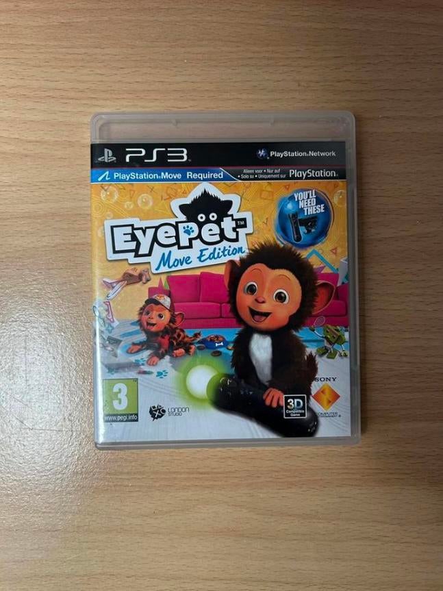 Eyepet Jeu PS3, Ophalen