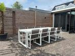 Design tuinset nu met aluminium tafelblad in wit of antracie, Nieuw, Verzenden