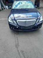 Mercedes E 200 CDI Break motorschade voor opmaak/onderdelen, Auto's, Mercedes-Benz, 100 kW, Euro 5, Zwart, 4 cilinders