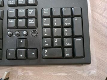 Nieuw Azerty en numeriek Toetsenbord Compaq, Neuf, Enlèvement ou Envoi, Filaire, Ensemble clavier et souris