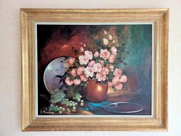 Tableau nature morte Gaston Noelanders, Enlèvement ou Envoi