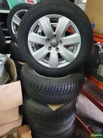 Audi A8 4D zomerbanden velgen 225/55/16 Michelin 35357FBMD, Auto-onderdelen, Banden en Velgen, Gebruikt, 16 inch, Banden en Velgen