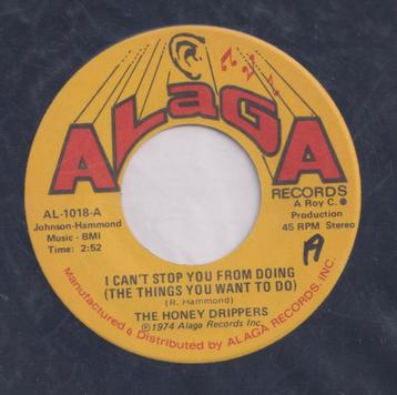 The Honey Drippers – I can’t stop you from doing / Streakin 
