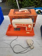 retro speelgoed naaimachine, Ophalen