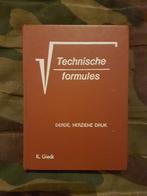 Technische formules zakboekje, Boeken, Techniek, Ophalen of Verzenden, Zo goed als nieuw