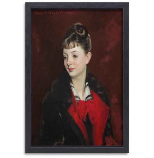 Portrait de Mme Suzanne Poirson - John Singer Sargent ca, Maison & Meubles, Accessoires pour la Maison | Décorations murale, Neuf