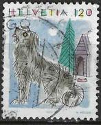 Zwitserland 1993 - Yvert 1420 - Dieren - Hond (ST), Timbres & Monnaies, Timbres | Europe | Suisse, Affranchi, Envoi