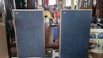 Leak sandwich 600 speakers vintage, Ophalen, Gebruikt, Front, Rear of Stereo speakers