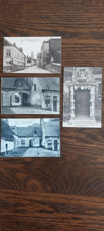 Brugge oude postkaarten. beschikbaar voor biedingen