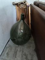 Groene glazen vaas, Huis en Inrichting, Woonaccessoires | Vazen, Ophalen