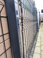 20m draadpanelen 100cm hoog antraciet + palen, Nieuw, Ophalen