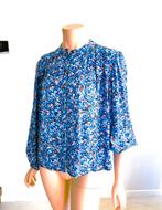 C&A gebloemde blouse maat 38 kleurrijk, Taille 38/40 (M), Enlèvement ou Envoi, Comme neuf, Bleu