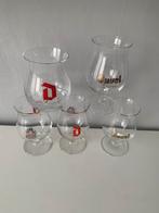 4 galopins et un verre à eau DUVEL, Enlèvement ou Envoi, Comme neuf, Verre à eau