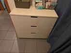 Wit lade kastje, Maison & Meubles, Armoires | Armoires à porte coulissante & Armoires à archives, Enlèvement, Utilisé