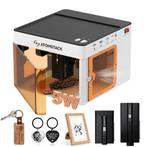 Atomstack P1 dual laser (5Watt en 1.2 UV), Computers en Software, 3D Printers, Ophalen, Zo goed als nieuw