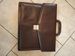 Malette en cuir, Ophalen, 30 tot 40 cm, Bruin, Aktetas of Boekentas