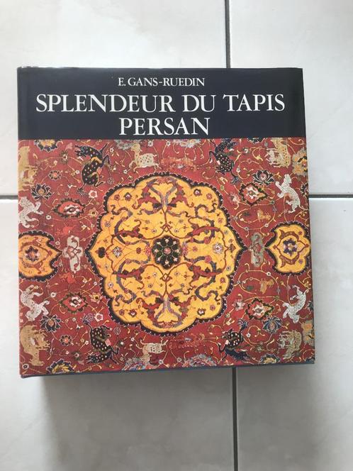 Grand livre: Splendeur du tapis Persan. E Gans-Ruedin, Antiquités & Art, Tapis & Textile, Enlèvement ou Envoi