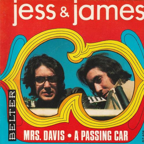 Jess & James - Mrs. Davis - %, Cd's en Dvd's, Vinyl Singles, Zo goed als nieuw, Single, Rock en Metal, 7 inch, Verzenden