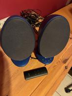 KEF Egg boxen met afstandsbediening, Audio, Tv en Foto, Luidsprekerboxen, Ophalen, Zo goed als nieuw, Front, Rear of Stereo speakers