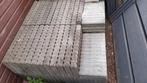 80 anthraciet palissade boordstenen 50x25x0,6 cm, Tuin en Terras, Ophalen, Gebruikt