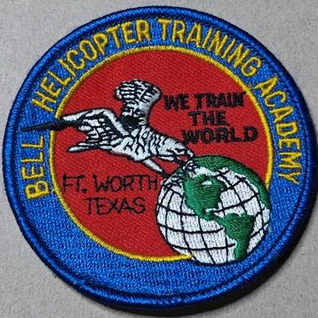 Bell Helicopter Training Academy Patch Fort Worth TX Floyd C