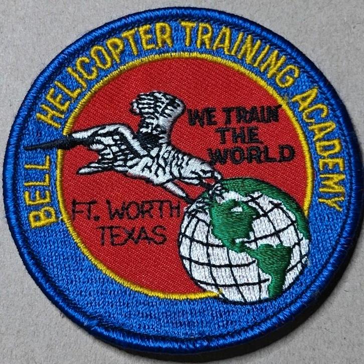 Bell Helicopter Training Academy Patch Fort Worth TX Floyd C, Verzamelen, Militaria | Algemeen, Luchtmacht, Embleem of Badge, Ophalen of Verzenden