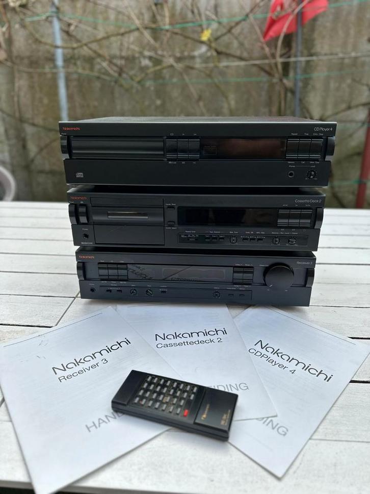 Set line HIFI NAKAMICHI, Audio, Tv en Foto, Cd-spelers, Zo goed als nieuw, Ophalen of Verzenden