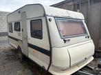 Hobby classic caravan 460 2001, Caravans en Kamperen, Caravans, Hobby, Particulier, 4 tot 5 meter, Ringverwarming