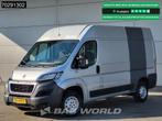 Peugeot Boxer 130PK L2H2 Trekhaak Navi LED Airco Cruise Came, Auto's, Euro 5, Stof, Gebruikt, 4 cilinders