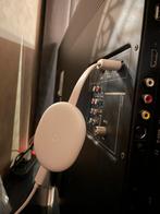 Google chromecast 4K met spraakbediening, Audio, Tv en Foto, Mediaspelers, Ophalen, Zo goed als nieuw