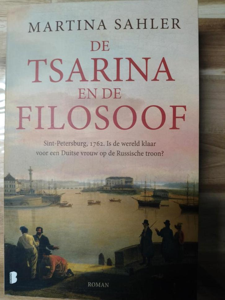 Martina Sahler - De tsarina en de filosoof, Boeken, Literatuur, Ophalen of Verzenden