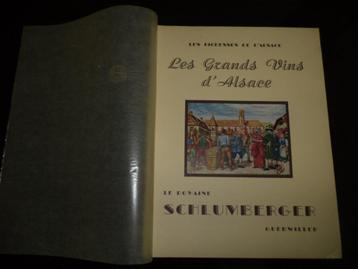1950 Vin Les grands vins d'Alsace Schlumberger Guebwiller, Enlèvement ou Envoi