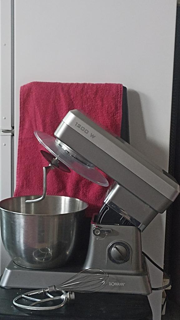 Robot pétrisseur multifonction, Electroménager, Mélangeurs de cuisine, Comme neuf, 4 litres ou plus, 3 vitesses ou plus, Enlèvement