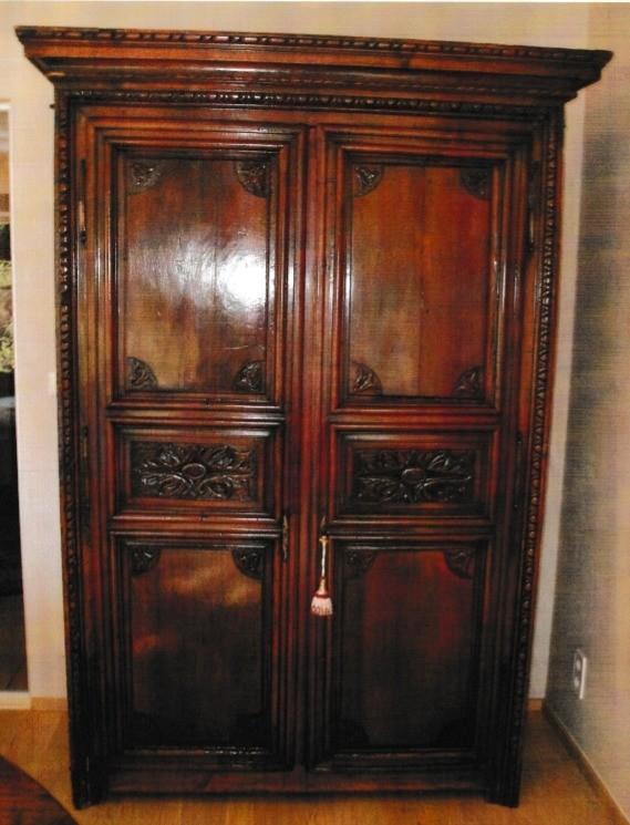 Kast antiek notelaar CF, Antiek en Kunst, Antiek | Meubels | Kasten, Ophalen